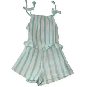 Vince Camuto striped romper size 12 girls
